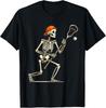 Skeleton Lacrosse Halloween Costume Funny Men Boys Kids T-Shirt Unisex T-Shirt