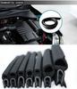 4m/13ft Rubber Built-in Stainless Car Door Edge Engine Hood Trunk Sealing Strip