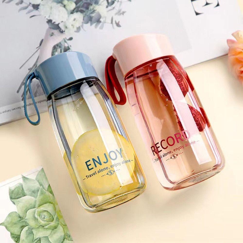 380ml Plastic Outdoor Delicate Drinking Cup Water Bottle Plastics Mug Portable