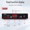 SAST 619 500 Вт Bluetooth усилитель постоянного напряжения штекер CN (адаптер в комплекте) (Китайская версия)