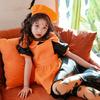Halloween costumes for kids: pumpkin, witch, maid, princess, baby vampire dress for girls