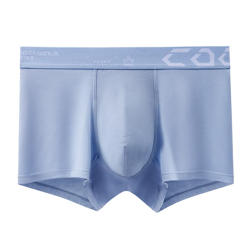 Мужские дышащие трусы-боксеры из чистого хлопка — приятные для кожи, однотонные спортивные шорты