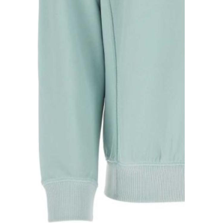 STONE ISLAND Ss23 Серия Stellina Круглый вырез Вышивка звезда Повседневный Свободный свитшот Мужской свитшот Светло-зеленый 7815631G5-V0041