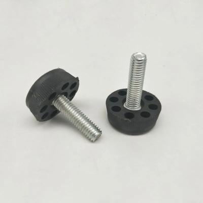 4-12 шт. M5.7 M7.7 M8 Винтовые коврики для ножек стульев Регулируемые коврики для ног Мебельные винты для ножек столов Противоскользящие накладки для ног