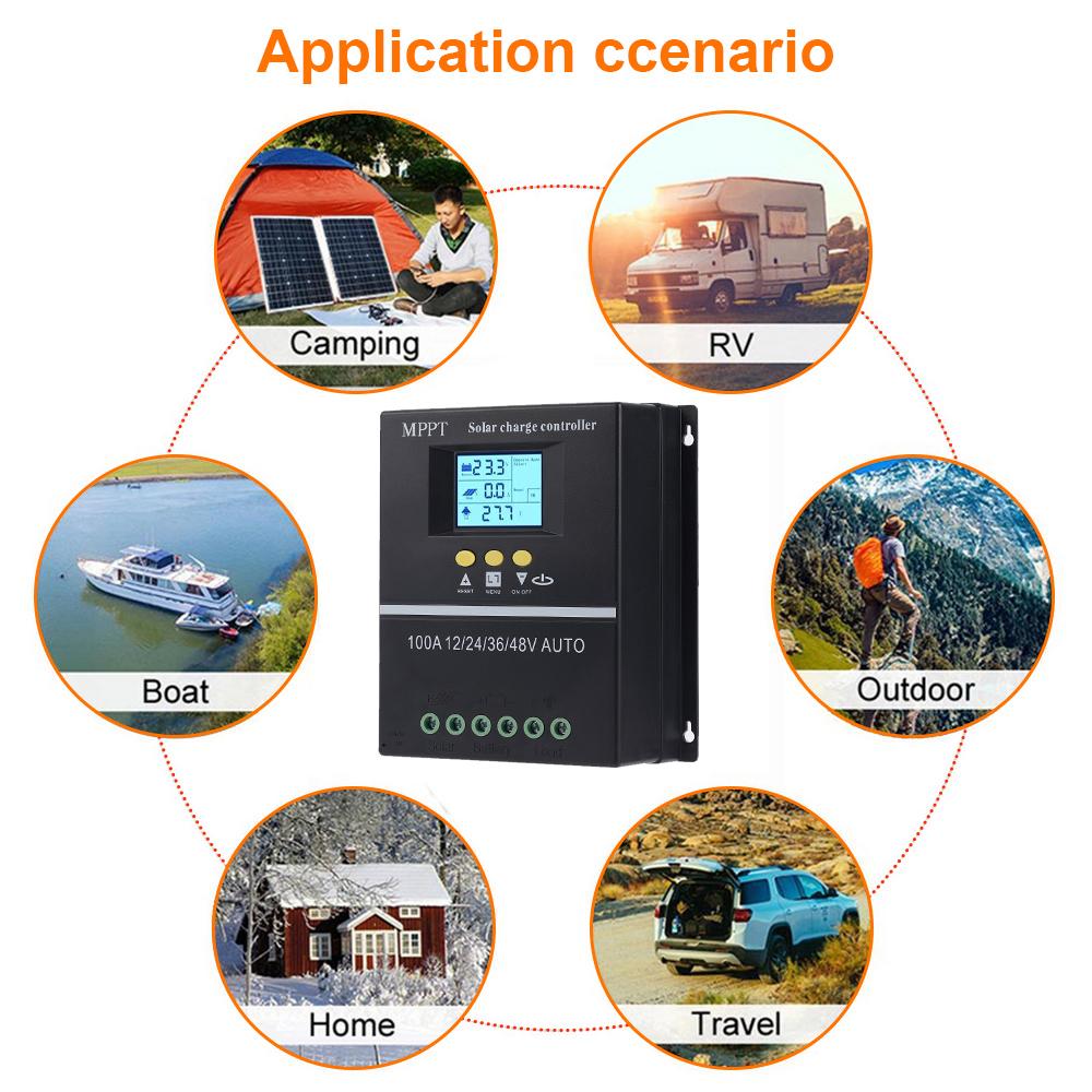 Solar Charging Controller Solar Street Lights For Communication Base Stations Home Power Supply Systems Traffic Signal Lights