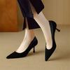 Fashion New Spring Sheep Suede Woman Shoes Pointed Toe Women Pumps Shoes for Women High Heel Fashion Concise Ladies Shoes Stiletto