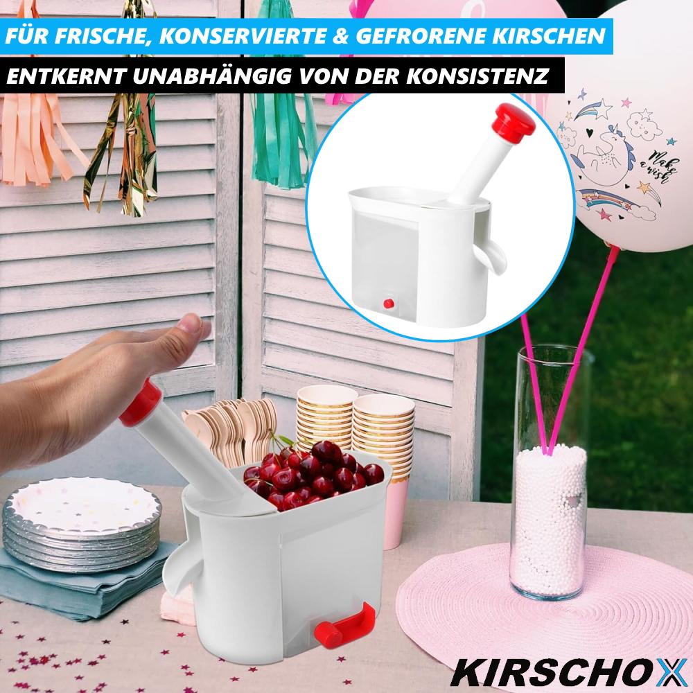 KIRSCHOX Cherry Pitter Cherry Stoned Cassette Cherry Stoned Remover с кассетой для удаления косточек