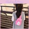 Doll Cartoon Chest Bag Nylon Material Adjustable Shoulder Strap For Daily
