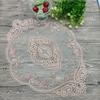 Ретро обеденный стол вышивка рукоделие подставка для столовых приборов европейский стиль кружевная ткань изоляционная тарелка чашка ваза коврик антиожоговый декор рабочего стола
