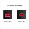 12V Red LED Car Socket Charger Dual USB PD Type C Port Phone Chargers Power Adapter For VW Golf 6 MK6 Jetta 5 MK5