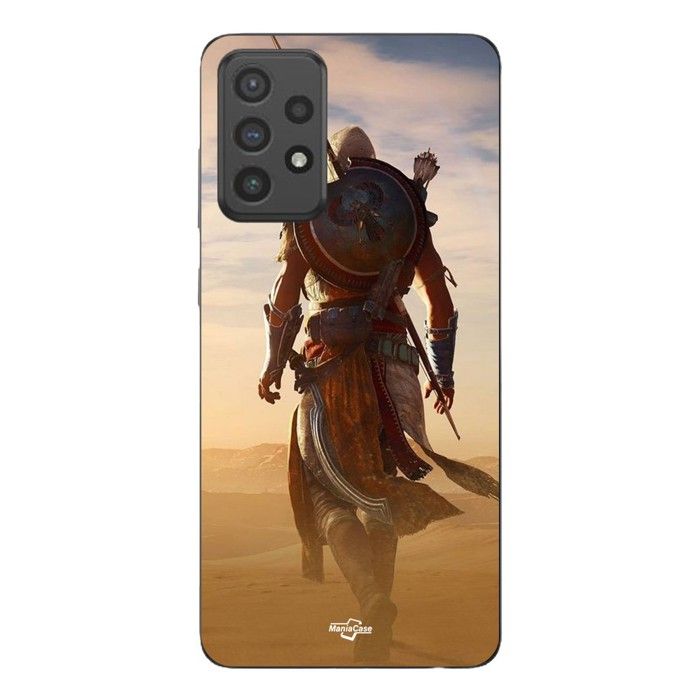 Coque de téléphone - MANIACASE - Samsung Galaxy A73 - Silicone - Souple - Assassin's Creed