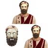 Латексная маска Бога Солнца из Римской Мифологии для Хэллоуина, Косплея, Вечеринки, Декора