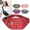 Women's Waist Bag, Men's Diagonal Cross Bag, Outdoor Running, Fitness Bag, Fashionable and Simple, Mobile Wallet, Multi-layer Large Capacity