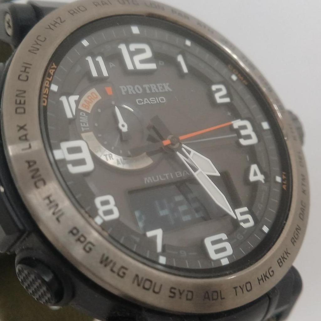 Б/у Солар-радиочасы CASIO PRO TREK PRW-6600YB