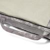 Francfranc Classic Flower Compression Dark Travel Organizer, Large, Gray, Water-Repellent,