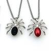 Gothic Diablo Spider Pendant Necklace Wind Personality Long Spider Collarbone Chain Halloween Sweater Chain