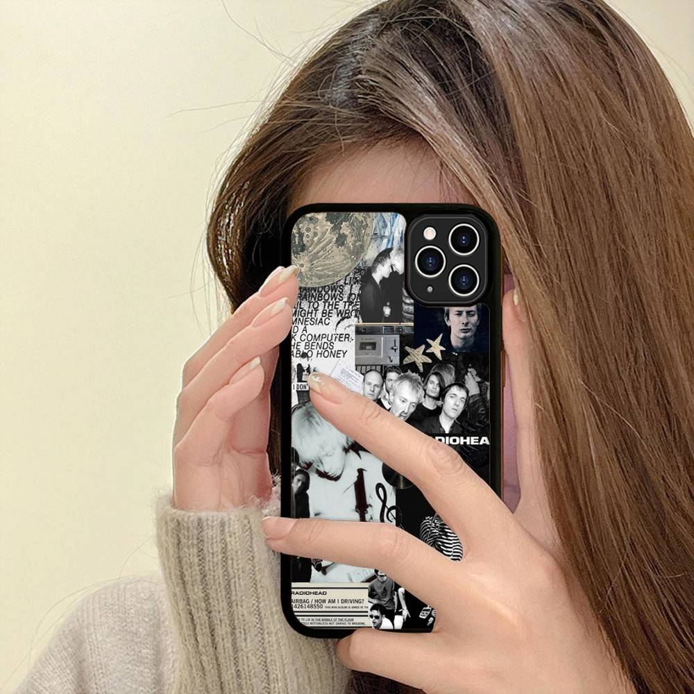 Чехол для телефона Singer R-Radiohead для iPhone 16 Pro Max 15 14 Plus 14 13 12 11 17 PC+TPU Чехлы Задняя крышка