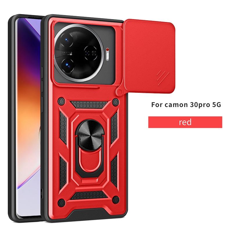 Роскошный откидной чехол для объектива камеры Tecno Camon 30 Pro 5G, противоударный бампер, устанавливаемый на автомобиль, магнитный чехол-подставка