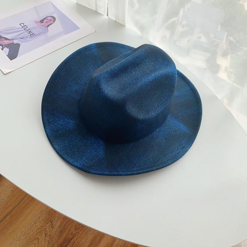 Autumn and winter felt top hat jazz western cowboy retro European and American jazz hat party hat top hat woman