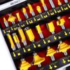 35pcs 1 2 Inch Shank Router Bits Set Woodworking Milling Cutter Bits With Box