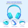 Детские наушники Bluetooth с микрофоном, детские беспроводные гарнитуры с защитой органов слуха с ограничением громкости 85 дБ, стереонаушники-вкладыши