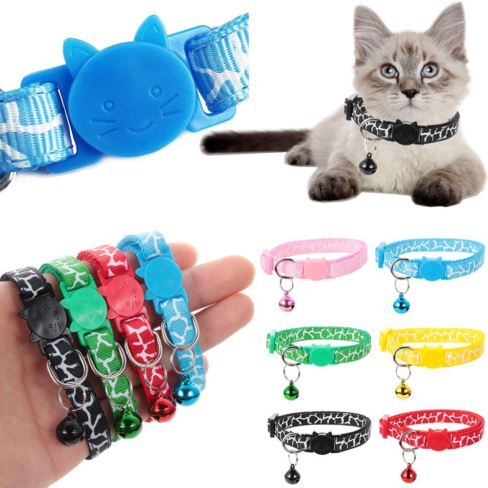 Регулируемые товары для домашних животных, аксессуары для кошек, ошейник для собак, ожерелье с котенком, ошейники для кошек, подвеска-колокольчик