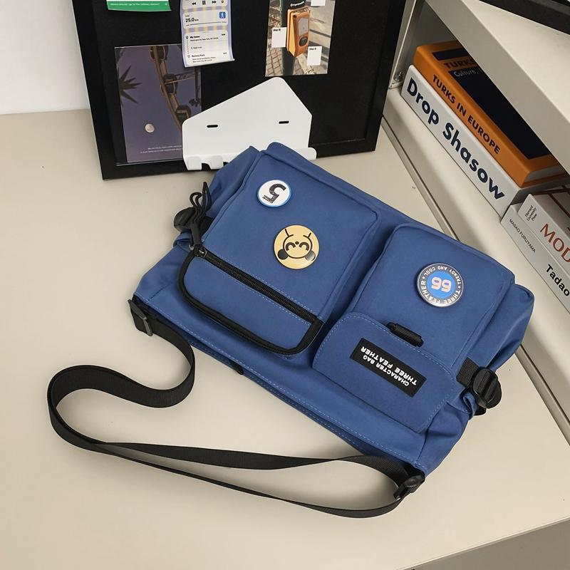 Мужская сумка-мессенджер, женская сумка через плечо для кампуса, студенческая сумка через плечо, сумка через плечо