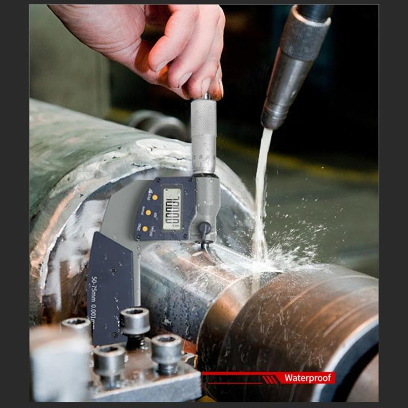 Наружный микрометр, 0-25-50-75-100 мм Наружный микрометр Внешний микрометр Микрометр Механические микрометры