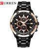 CURREN 8023 Мужские Модные Кварцевые Водонепроницаемые Бизнес-часы с Большим Циферблатом