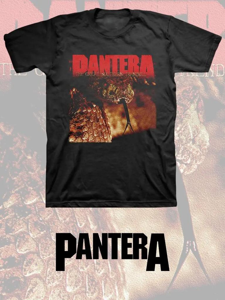 Футболка с принтом группы Pantera
