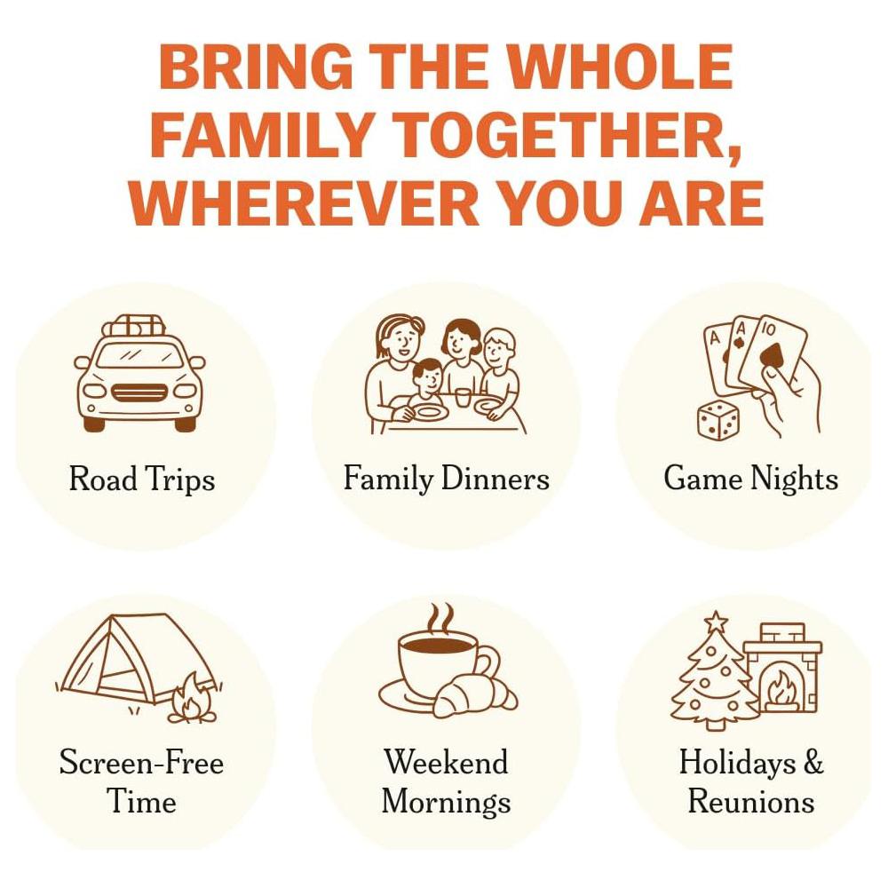 150 sheets Family Edition Cards for Family Game Night