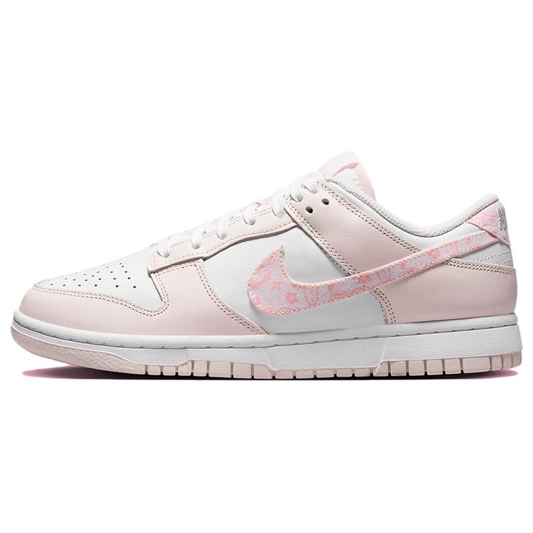 Nike Dunk Low Pink Paisley Women Sneakers White Medium-Soft-Pink Pearl-Pink FD1449-100