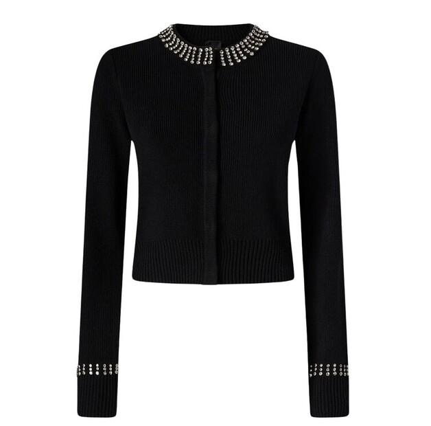Кардиган PINKO SPEZZINO CARDIGAN CON STRASS