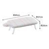 Yamazaki Lightweight Ironing Board with 69 x 37 x 20 Hangs in 7804 Human-Shaped Hooks, Rainbow, Approx. cm, Closet,