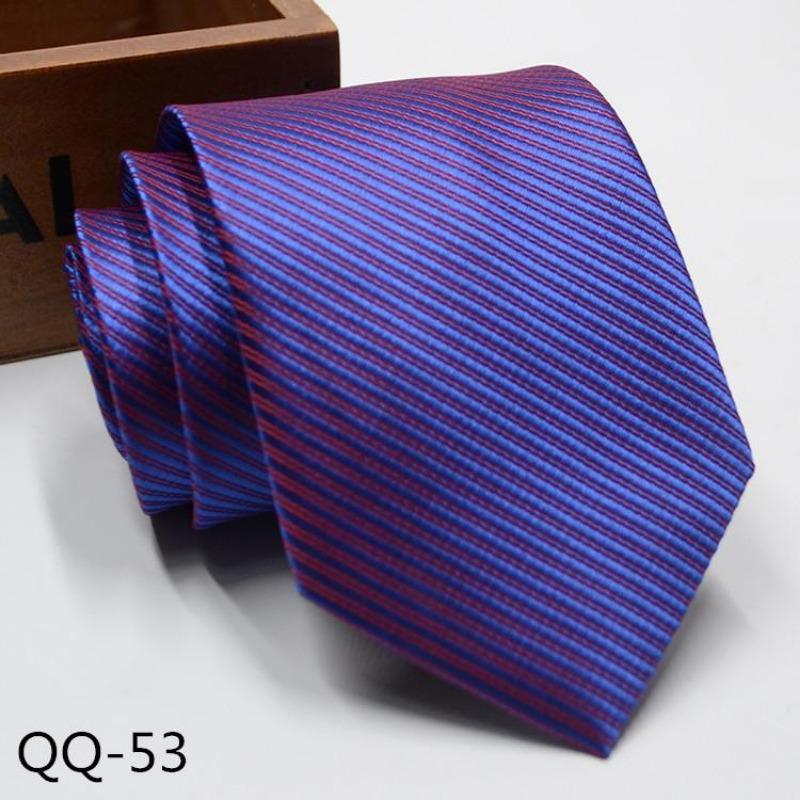 Мужское Платье Деловой Повседневный Профессиональный Жених Свадьба Лучший Муж С Полосатым Жаккардом Изысканный Джентльмен Мужской Премиальный Галстук