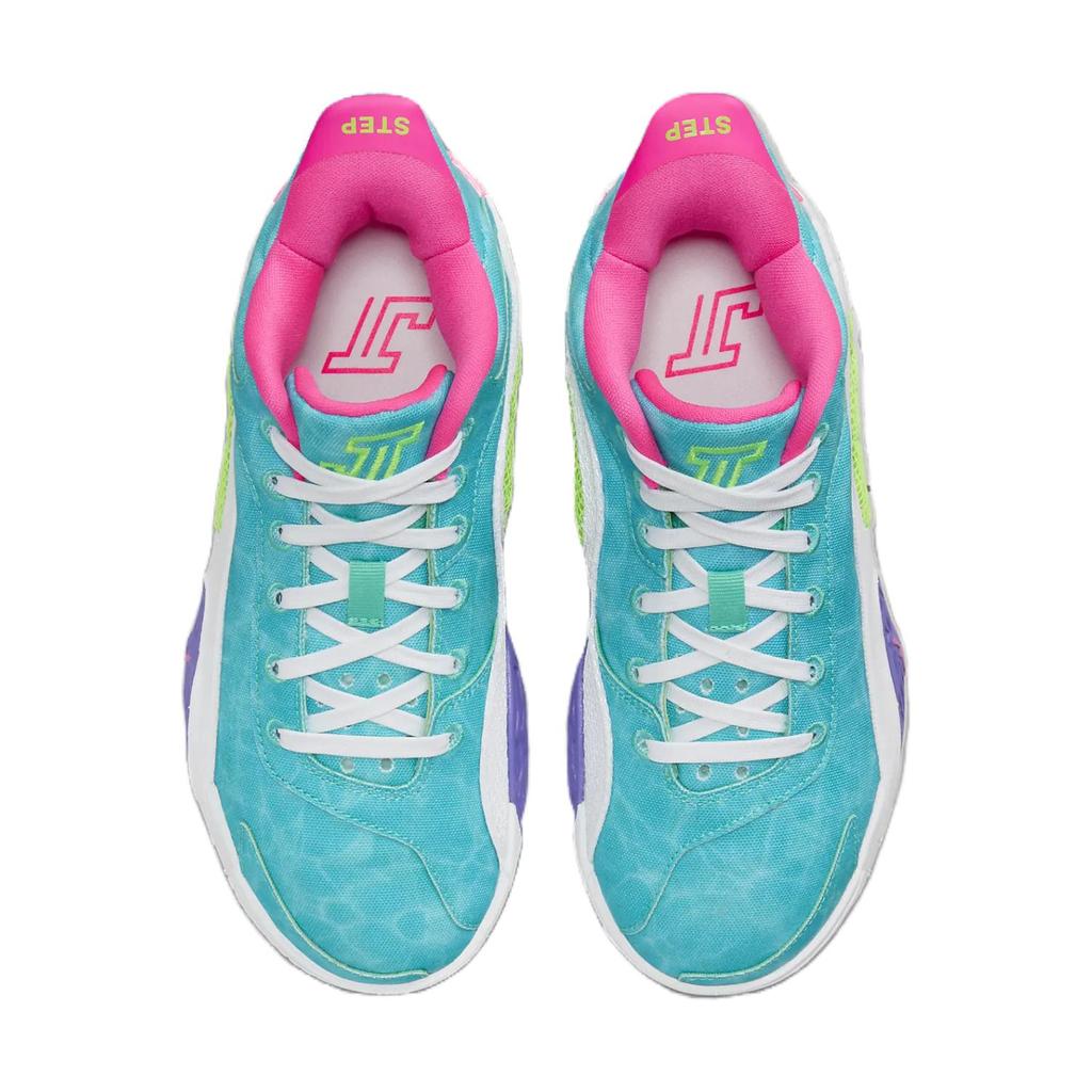 Air Jordan Tatum 2 GS Wave Runner Детские кроссовки Синий Гипер-нефрит Белый HJ7382-303