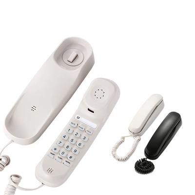 Aiek Офисный телефон TC-990, фиксированный стационарный настенный телефон, функция паузы, отключения звука и повторного набора, влагозащищенный тонкий проводной телефон для дома и гостиницы