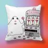 Creative Funny Hamster  Pillow cover gift High definition digital printingSurprise vivid pattern Household