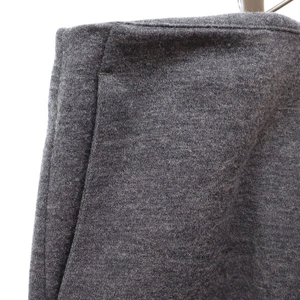 Polo Ralph Lauren Длинные широкие брюки из смесовой шерсти серые Застежка-молния сзади Женские Б/у