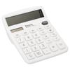 PATIKIL Desktop Large LCD Electronic Solar Dual for White Calculator, 12-Digit Display, Calculator, Power, Home, Office, Desktop,