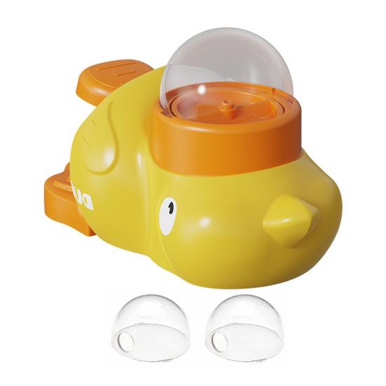 Интерактивная игрушка-пазл для медленного кормления собак, большой вместимости, не содержит БФА, легко моется, игрушка-диспенсер для лакомств для собак в форме мультяшной утки