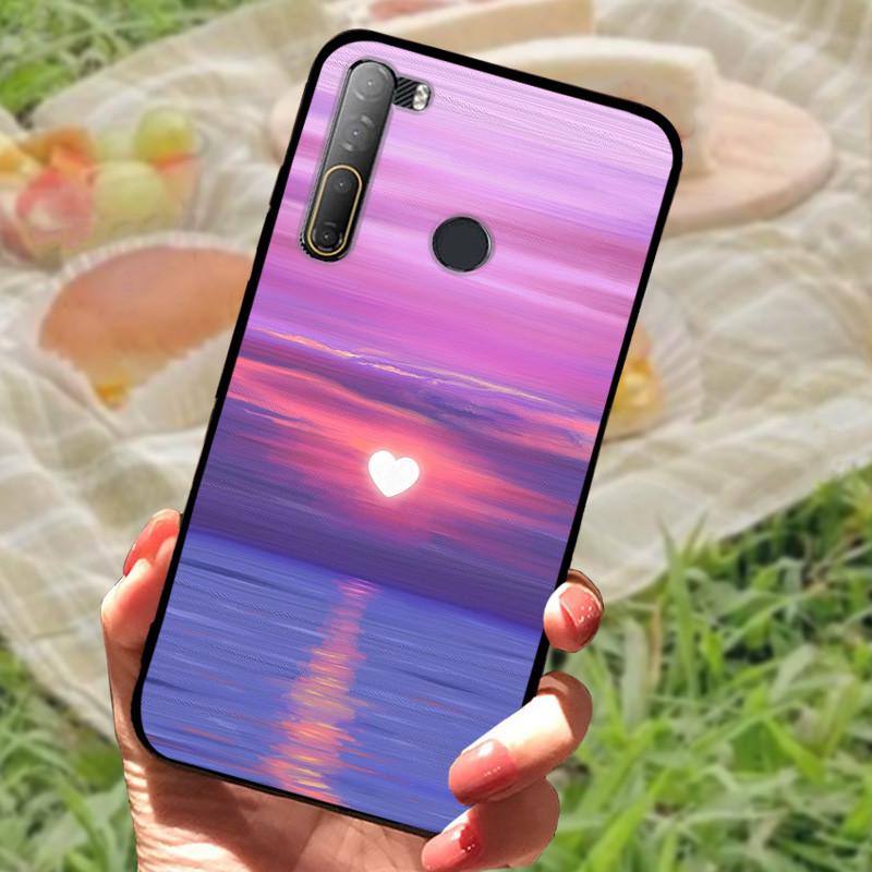 For HTC Desire 20 Pro Case Cover For Desire20 Pro Silicone Soft Marble Black Bumper Funda Coque for HTC Desire 20 Pro Protective