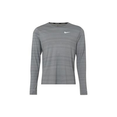 Мужские топы для бега и фитнеса с длинными рукавами Dri-FIT Miler дымчато-серые CU5990-084