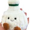 Creative Plush Doll Furry Bag Decor Pendant New Badminton Keychain  Friends Gifts