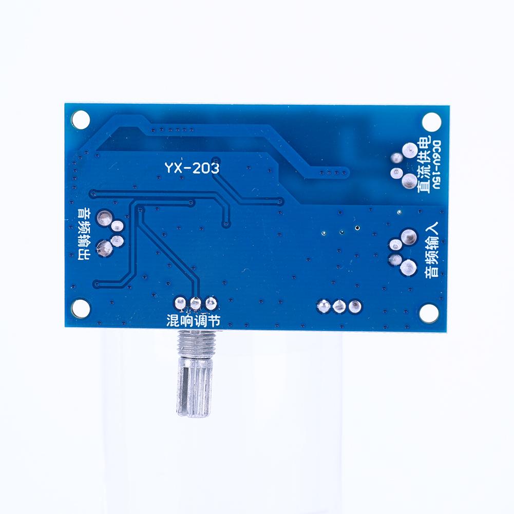 Модуль усилителя микрофона PT2399 с эффектом Super M65831, предусилитель-ревербератор