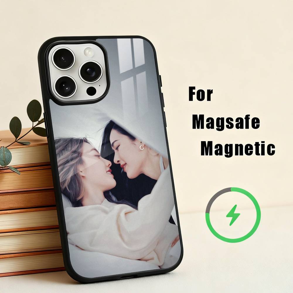 The S-Secret of UsLingorm Phone Case For iPhone 17,16,15,14,13,12,Plus,Pro,Max for Magsafe Magnetic Wireless Charging