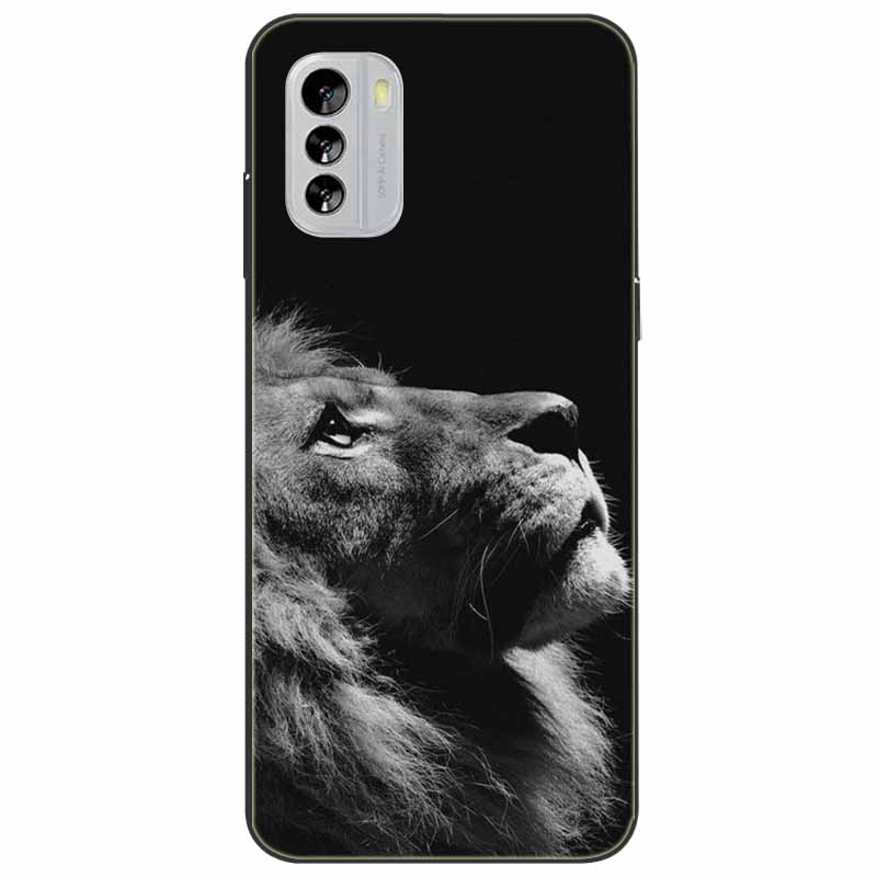 Чехол для Nokia G21 G11 Capa Силиконовый Крутые Коты Тигр TPU Бампер Защита Мягкие Черные Чехлы для Nokia G 11 NokiaG21 G 21 Модный