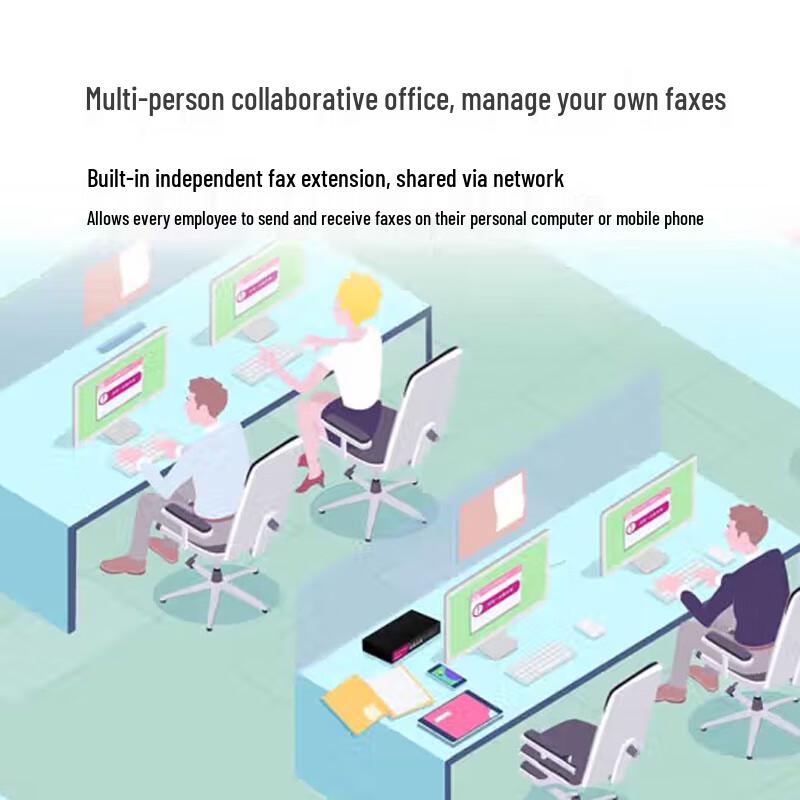 CimFAX High-Speed Dual-Line Paperless Fax Server