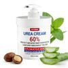 Крем с 60% мочевины, Лосьон для тела, Крем для локтей и стоп, Быстро впитывающийся, Нежирный, Безопасен для чувствительной кожи, Увлажняющее средство с мочевиной для очень сухой кожи - 350 г