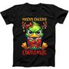 230 Gsm 100% Cotton Merry Ducking Christmas Duck Saying Meme Funny Gift Black Tee T Shirt B210